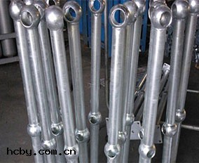 熱鍍鋅球型柱欄桿