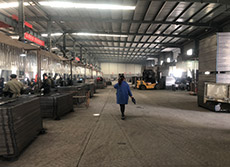 鋼格(gé)板護欄車間